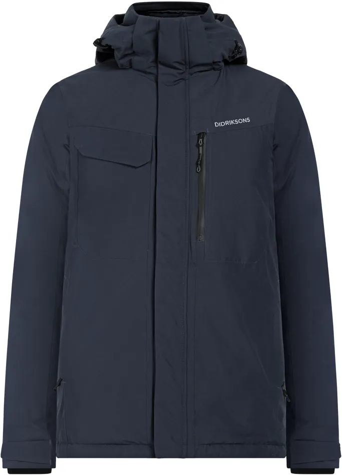 Men Stefan Jacket Dark Night Blue Didriksons Autumn Jackets
