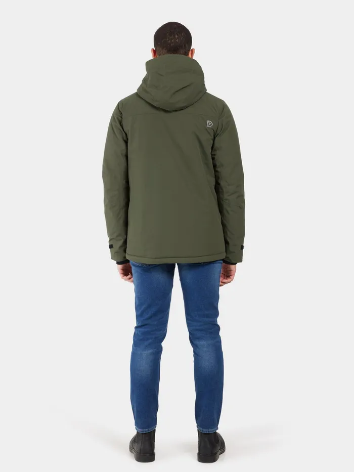 Men Stefan Jacket Deep Green Didriksons Autumn Jackets