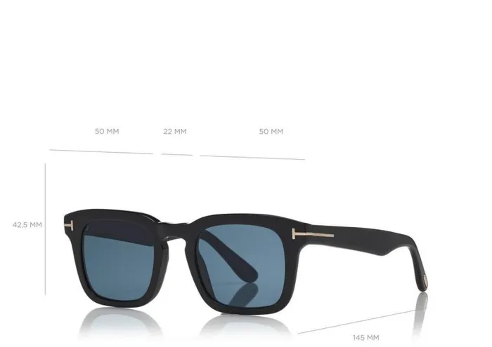 Men SUNGLASSES Tom Ford Polarized Dax Sunglasses Black Men SUNGLASSES Tom Ford Polarized Dax Sunglasses Black
