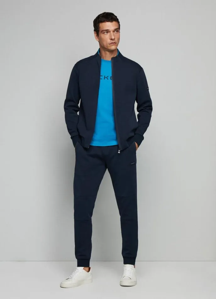 Men Sweatshirts Hackett London Classic Fit Hackett Sport Joggers Navy