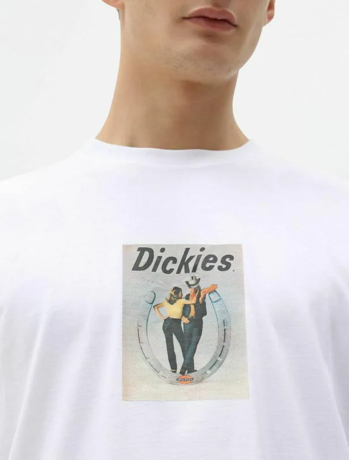 Men TShirts Dickies Baudette TShirt White