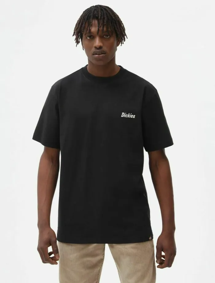 Men TShirts Dickies Bettles TShirt Black
