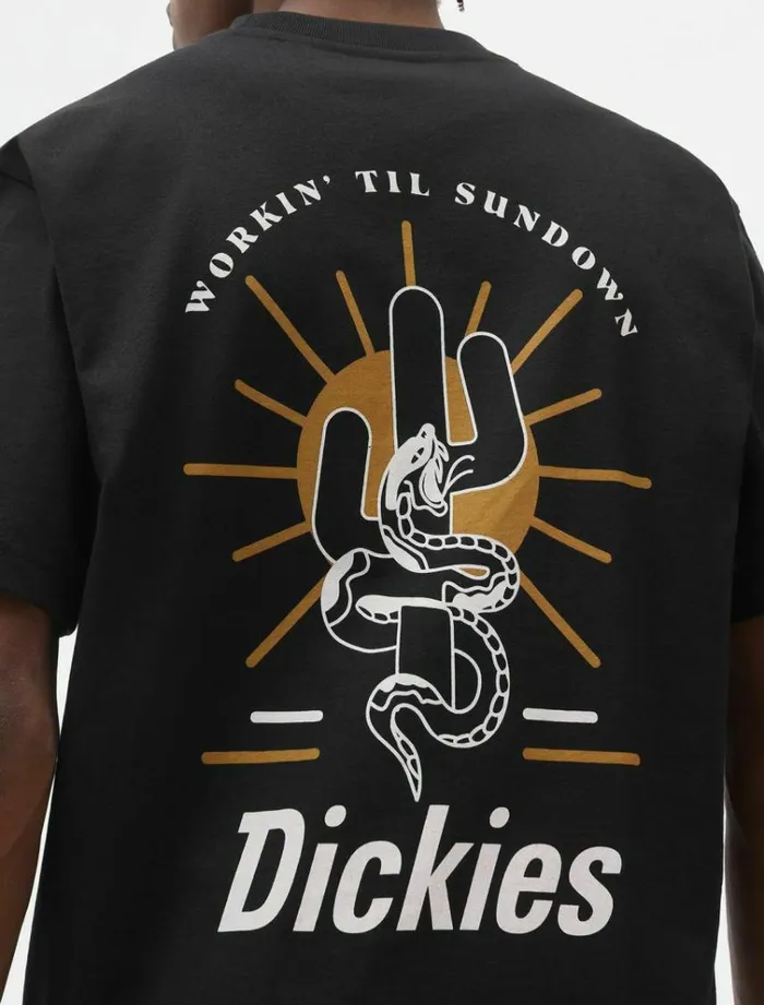 Men TShirts Dickies Bettles TShirt Black