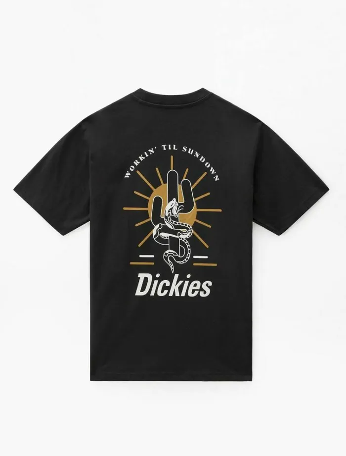 Men TShirts Dickies Bettles TShirt Black