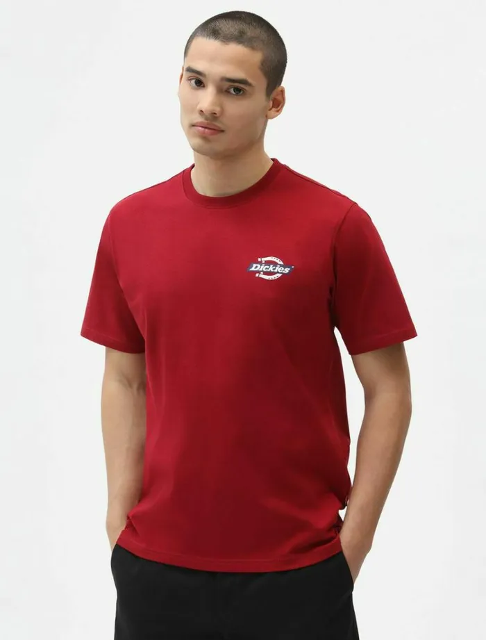Men TShirts Dickies Ruston TShirt Bikg Red
