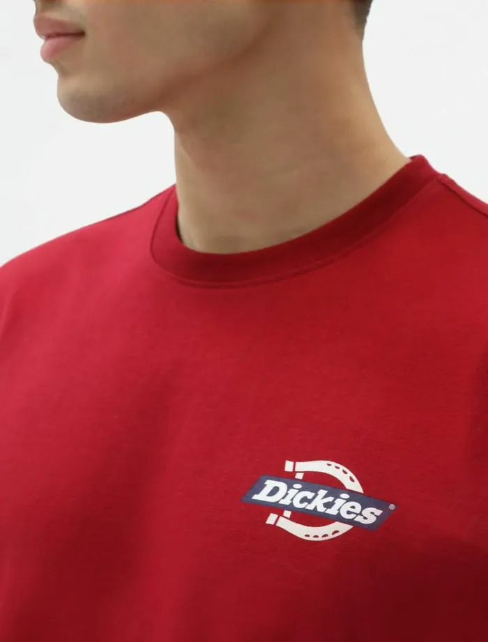 Men TShirts Dickies Ruston TShirt Bikg Red