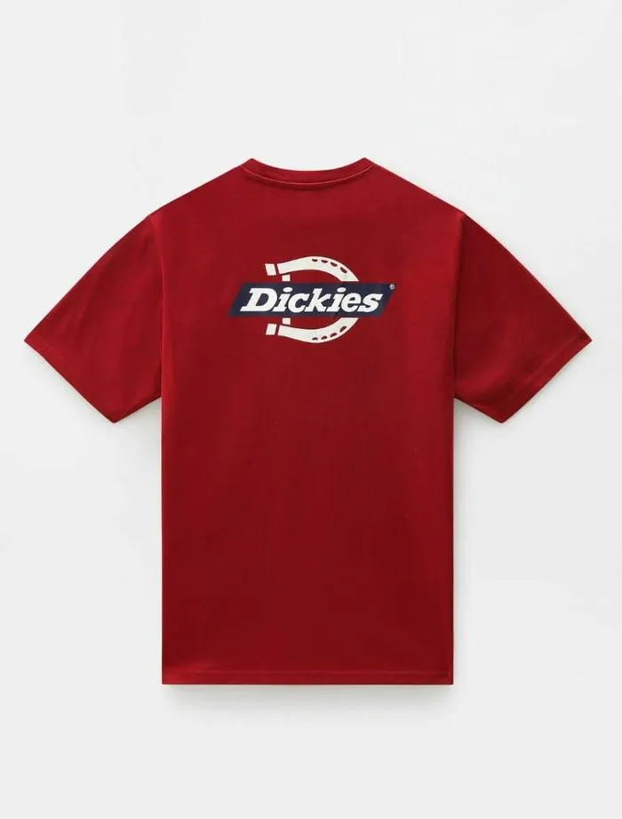 Men TShirts Dickies Ruston TShirt Bikg Red