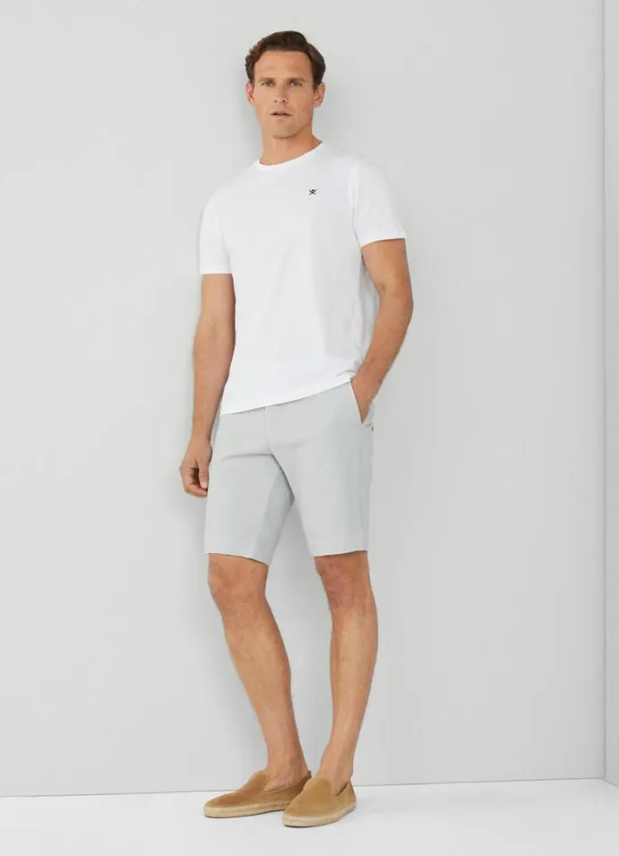 Men Tshirts Hackett London Classic Fit Beach TShirt White