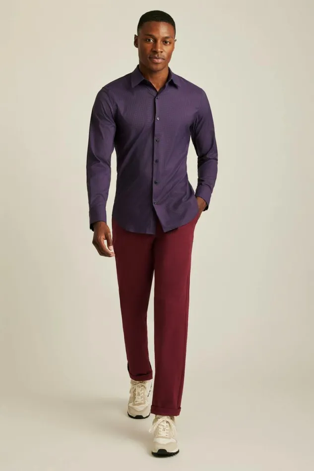 Men Tech Button Down Shirt Navy Burgundy Grid Check Bonobos Business Casual Shirts Men Tech Button Down Shirt Navy Burgundy Grid Check Bonobos Business Casual Shirts