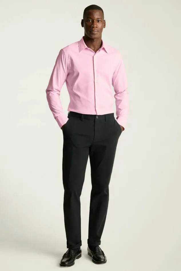 Men Tech Button Down Shirt Rose Pink Bonobos Casual Shirts