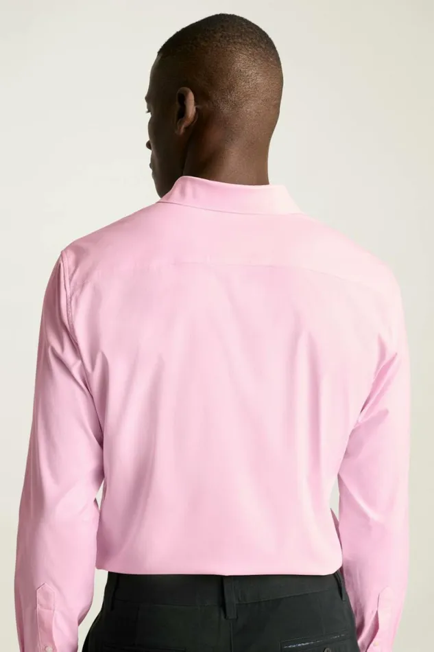 Men Tech Button Down Shirt Rose Pink Bonobos Casual Shirts