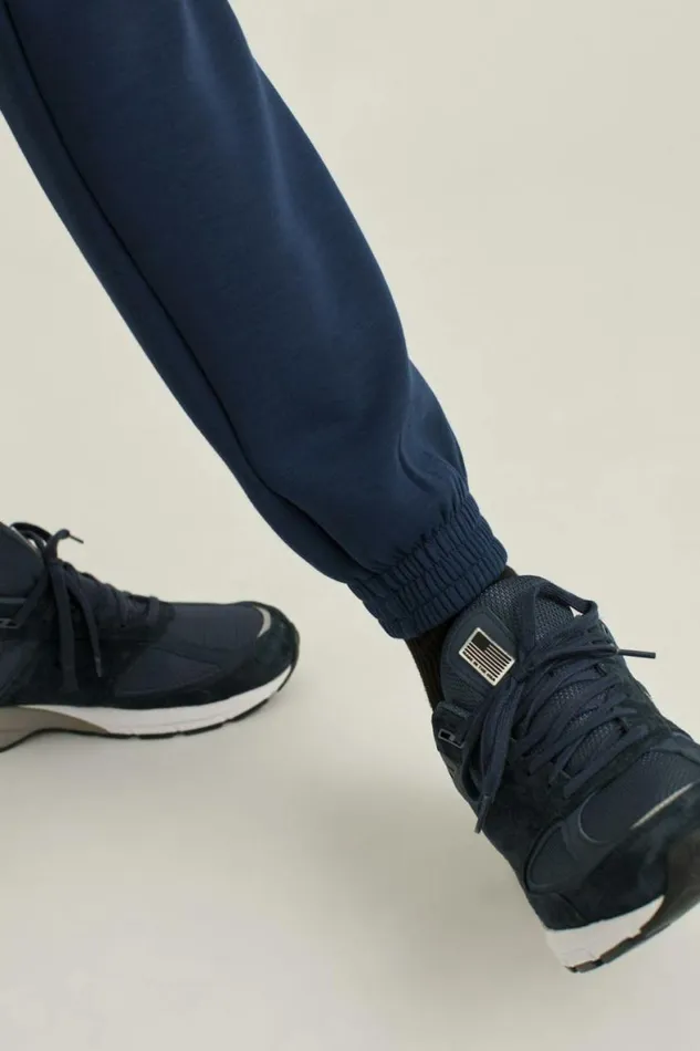 Men Tech Fleece Jogger Navy Blue Bonobos Joggers and Athleisure