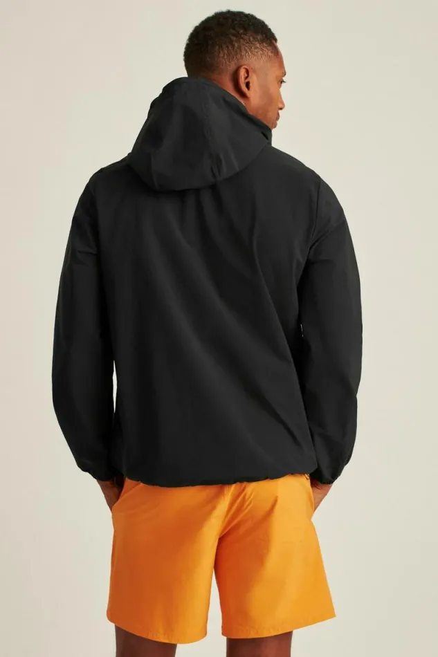 Men The Packable Rec Jacket Jet Black Bonobos Jackets and Coats