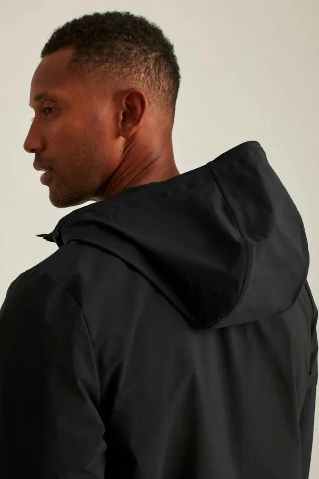 Men The Packable Rec Jacket Jet Black Bonobos Jackets and Coats