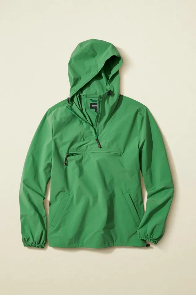 Men The Packable Rec Jacket Jet Black Bonobos Jackets and Coats