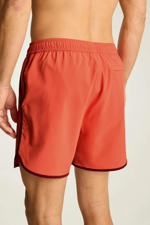 Men Throwback Swim Trunks Deep Sea Coral Bonobos Swim Trunks