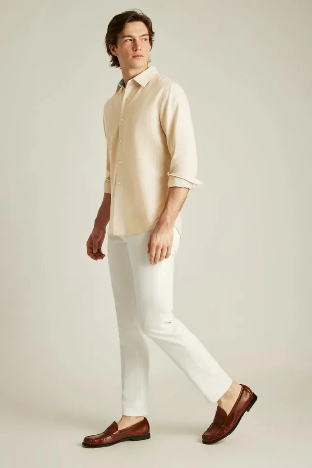Men Travel Jeans Cloudy White Bonobos Jeans