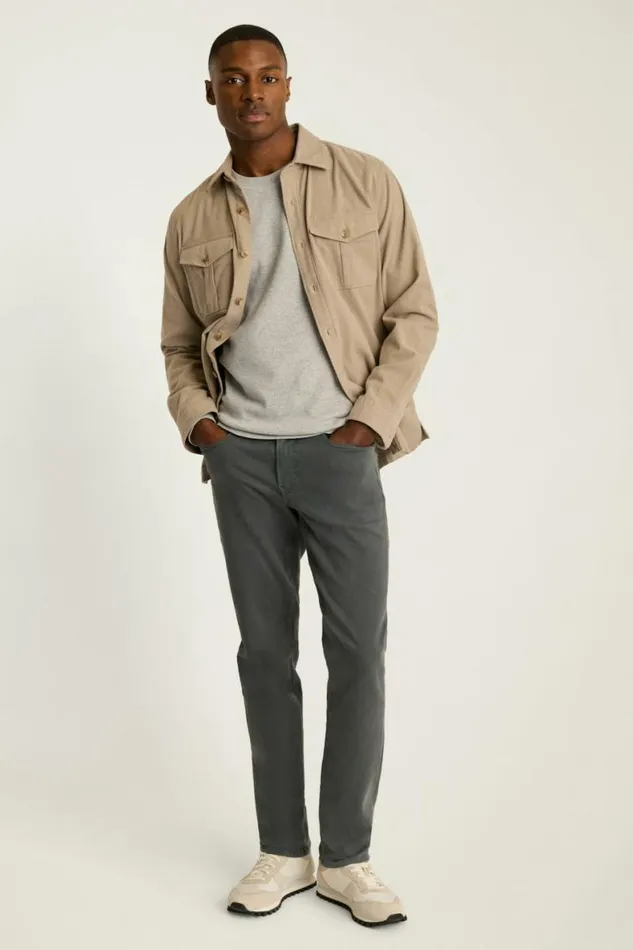 Men Travel Jeans Greensville Gray Bonobos Jeans