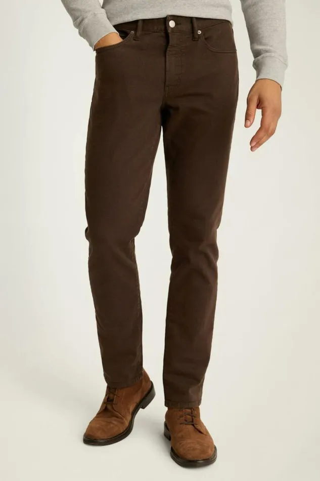 Men Travel Jeans Seattle Java Brown Bonobos Jeans