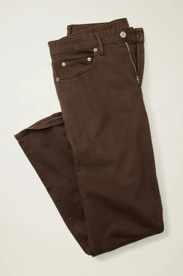 Men Travel Jeans Seattle Java Brown Bonobos Jeans