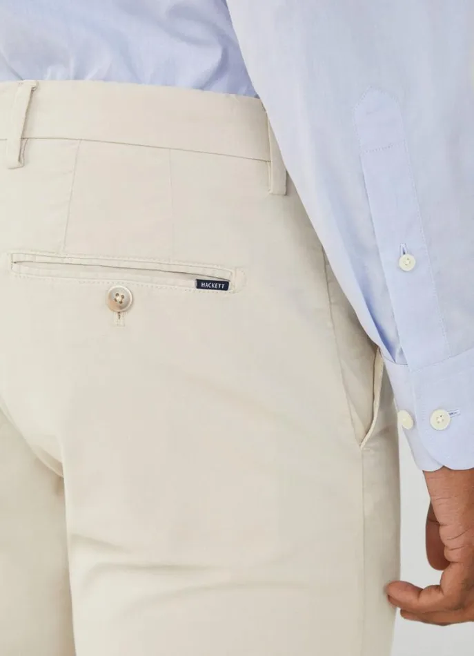 Men Trousers and Chinos Hackett London Slim Fit Kensington Chinos Beach