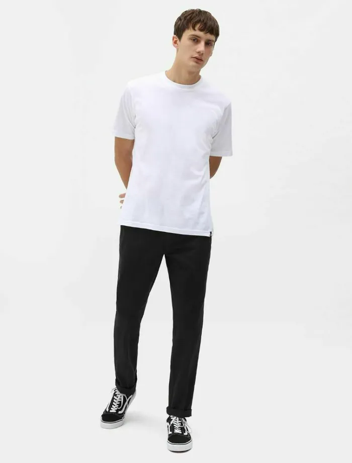 Men Trousers Dickies 872 Slim Fit Work Pant Black