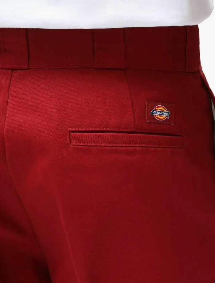 Men Trousers Dickies 874 Original Fit Work Pant Bikg Red