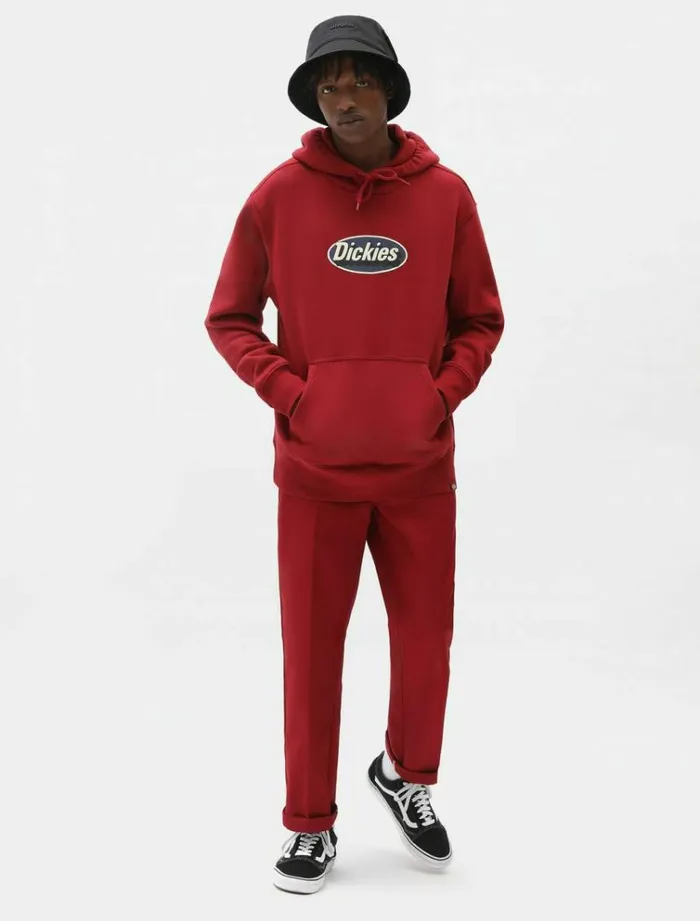 Men Trousers Dickies 874 Original Fit Work Pant Bikg Red