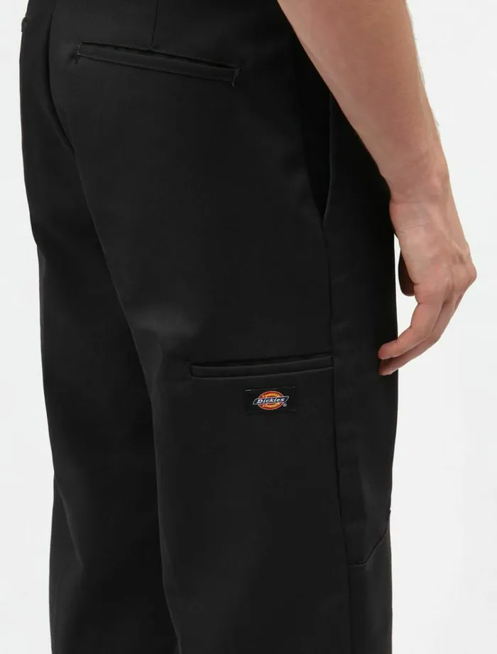 Men Trousers Dickies Double Knee Work Pant Black