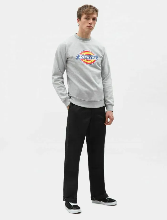 Men Trousers Dickies Double Knee Work Pant Black