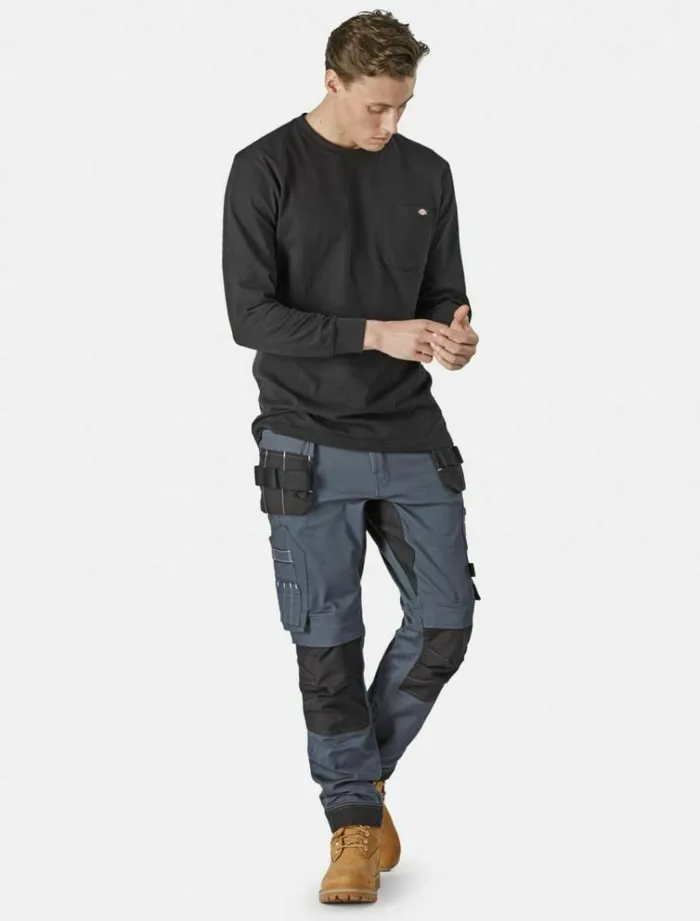 Men Trousers Dickies Holster Universal FLEX Trouser Greyblack