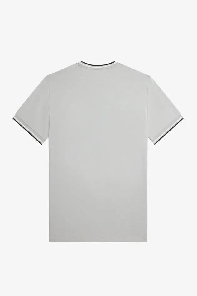 Men Twin Tipped TShirt Limestone Fred Perry TShirts