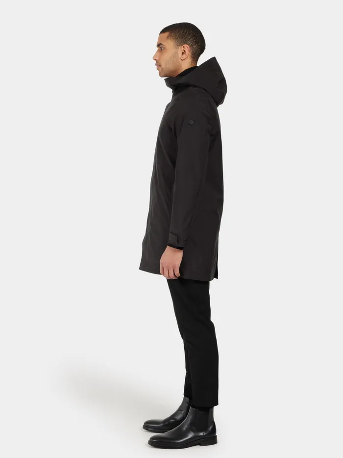 Men Tyr Parka Black Didriksons Lightweight Jackets