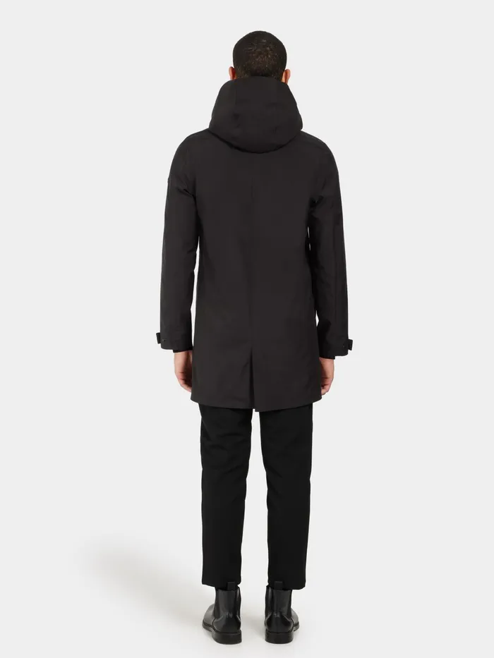Men Tyr Parka Black Didriksons Lightweight Jackets