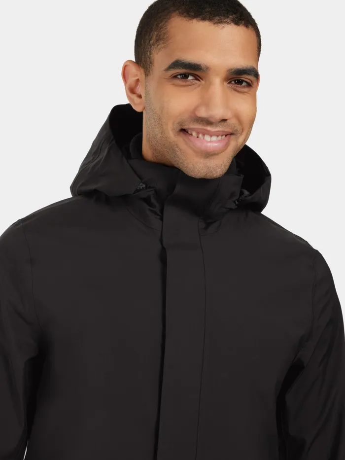 Men Tyr Parka Black Didriksons Lightweight Jackets