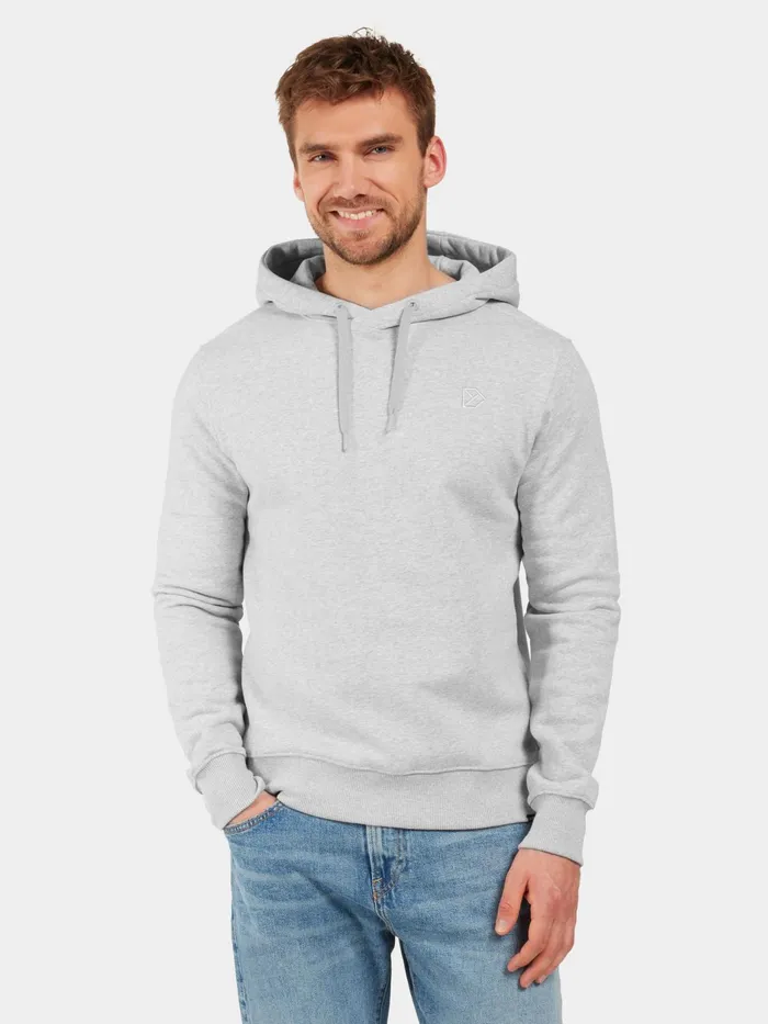 Men Ven Hoodie Aluminum Melange Didriksons Hoodies and Sweatshirts