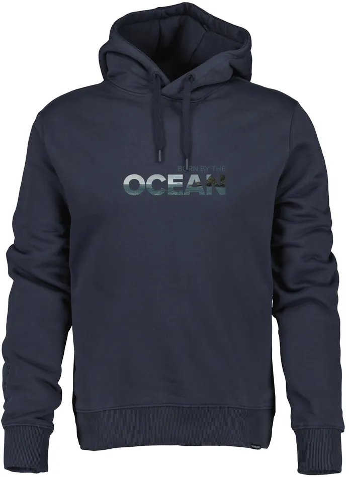 Men Ven Hoodie Ocean Navy Didriksons Hoodies and Sweatshirts