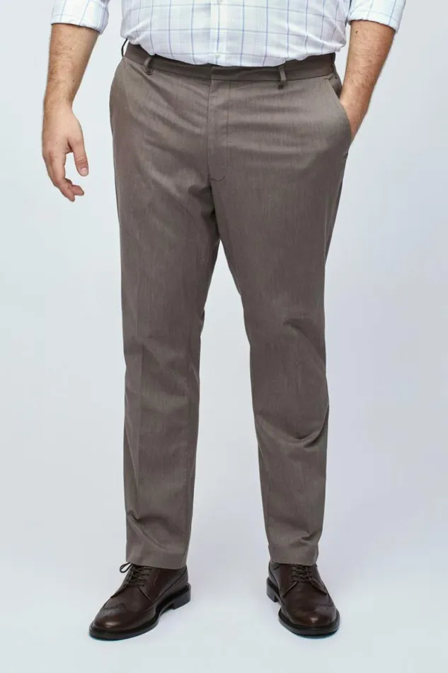 Men Weekday Warrior Dress Pants Thursday Brown Yarn Dye Bonobos Dress Pants