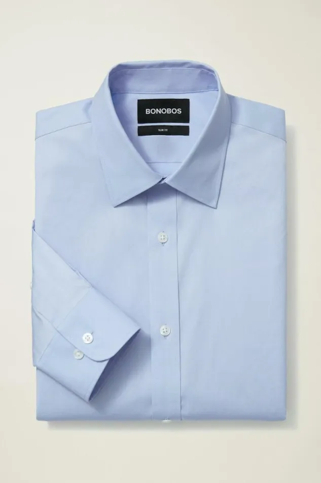 Men Weekday Warrior Dress Shirt Blue Serenity Bonobos Business Casual Shirts