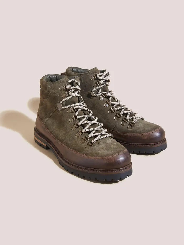 Men White Stuff Footwear Henry Suede Hiker Boot Men White Stuff Footwear Henry Suede Hiker Boot