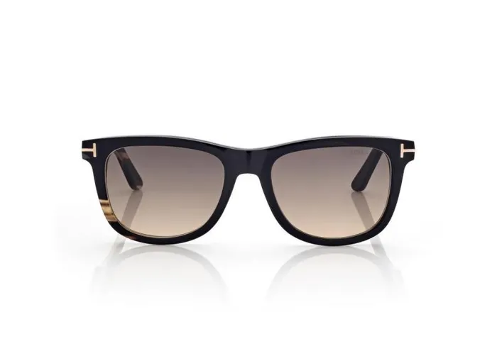 MenWomen SUNGLASSES Tom Ford Soft Square Horn Sunglasses