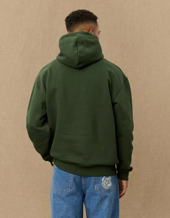 Men Yale Hoodie 8211 Duffel Bag GreenBlack Les Deux HoodiesSweatshirts
