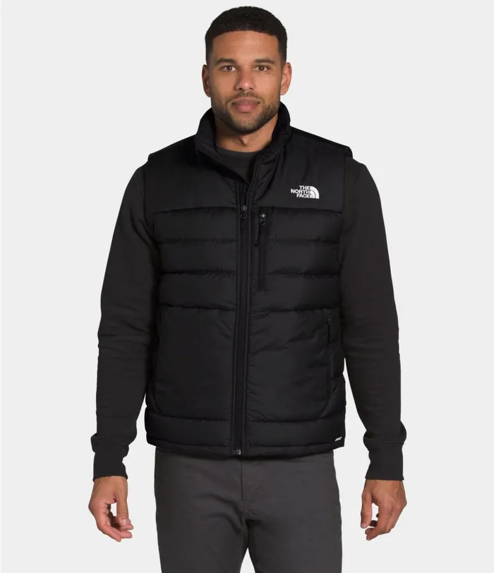 Mens Aconcagua 2 Vest Tnf Black The North Face Insulated and Down Jackets