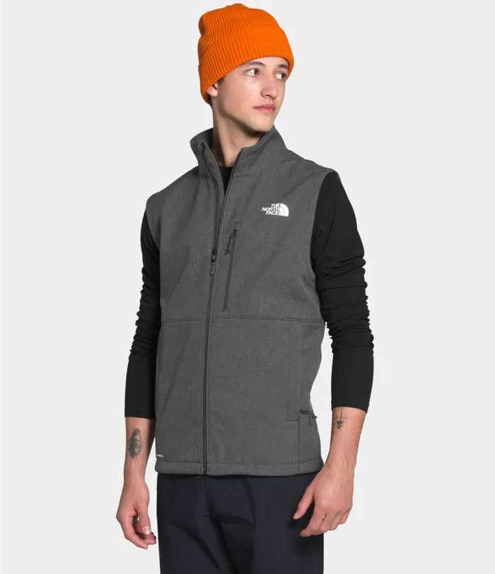 Mens Apex Bionic Vest Tnf Dark Grey Heather The North Face Vests