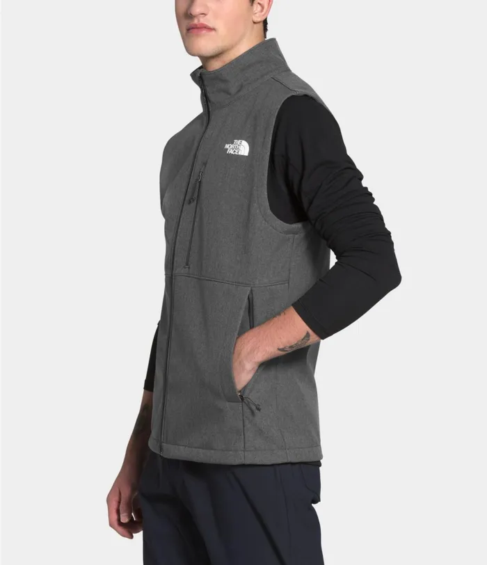 Mens Apex Bionic Vest Tnf Dark Grey Heather The North Face Vests