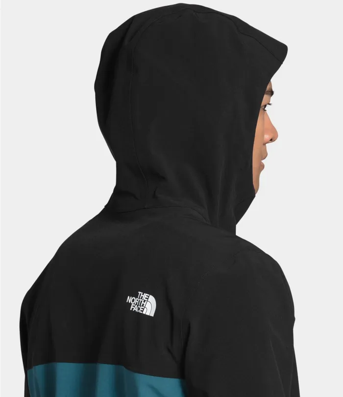 Mens Apex Flex DryVent Jacket Mallard Bluetnf Black The North Face Softshell