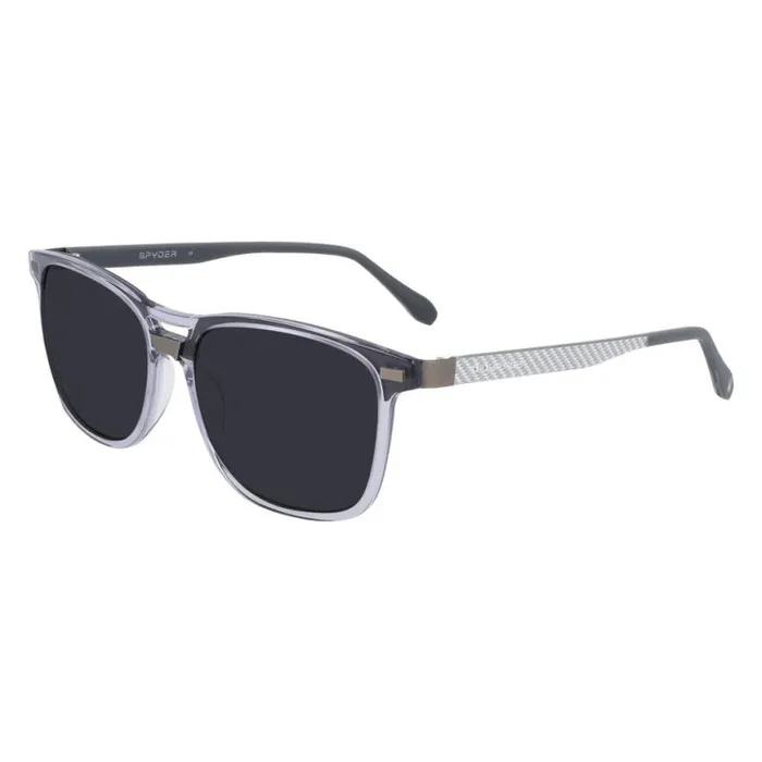 Mens Bridge Square Sunglasses Graphite Spyder Eyewear