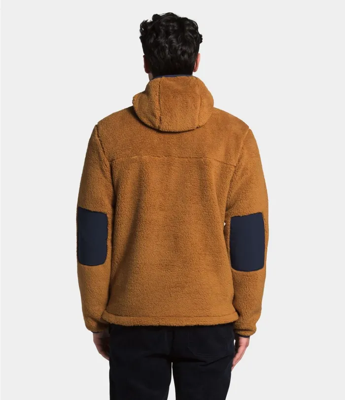 Mens Campshire Pullover Hoodie Timber Tanaviator Navy The North Face Hoodies and Sweatshirts