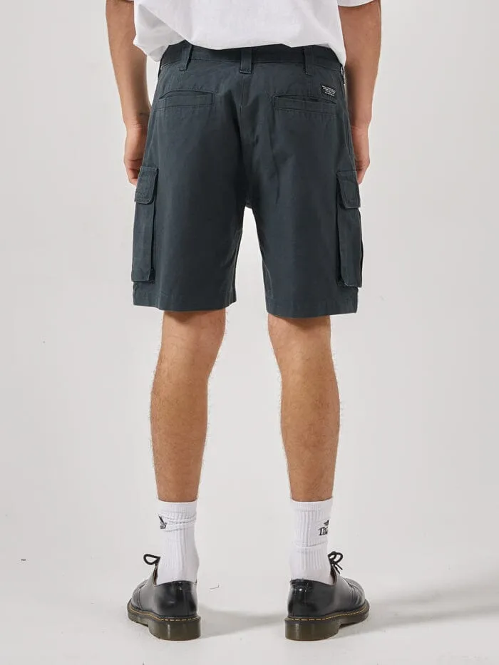 Mens Century Slacker Cargo Short Jasper Green Thrills Shorts