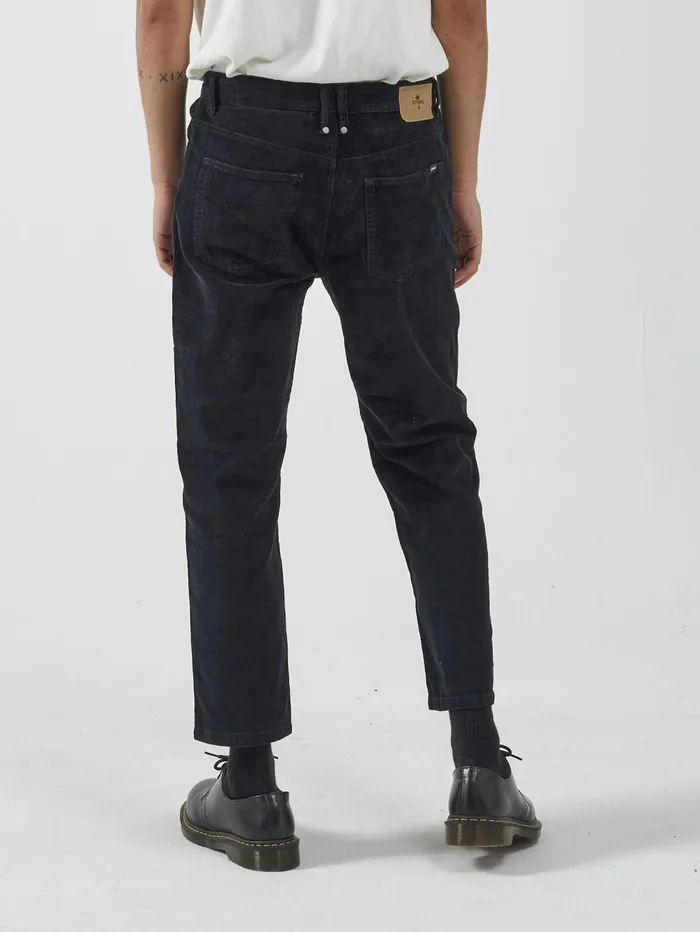 Mens Chopped Corduroy Jean Dark Navy Thrills Denim